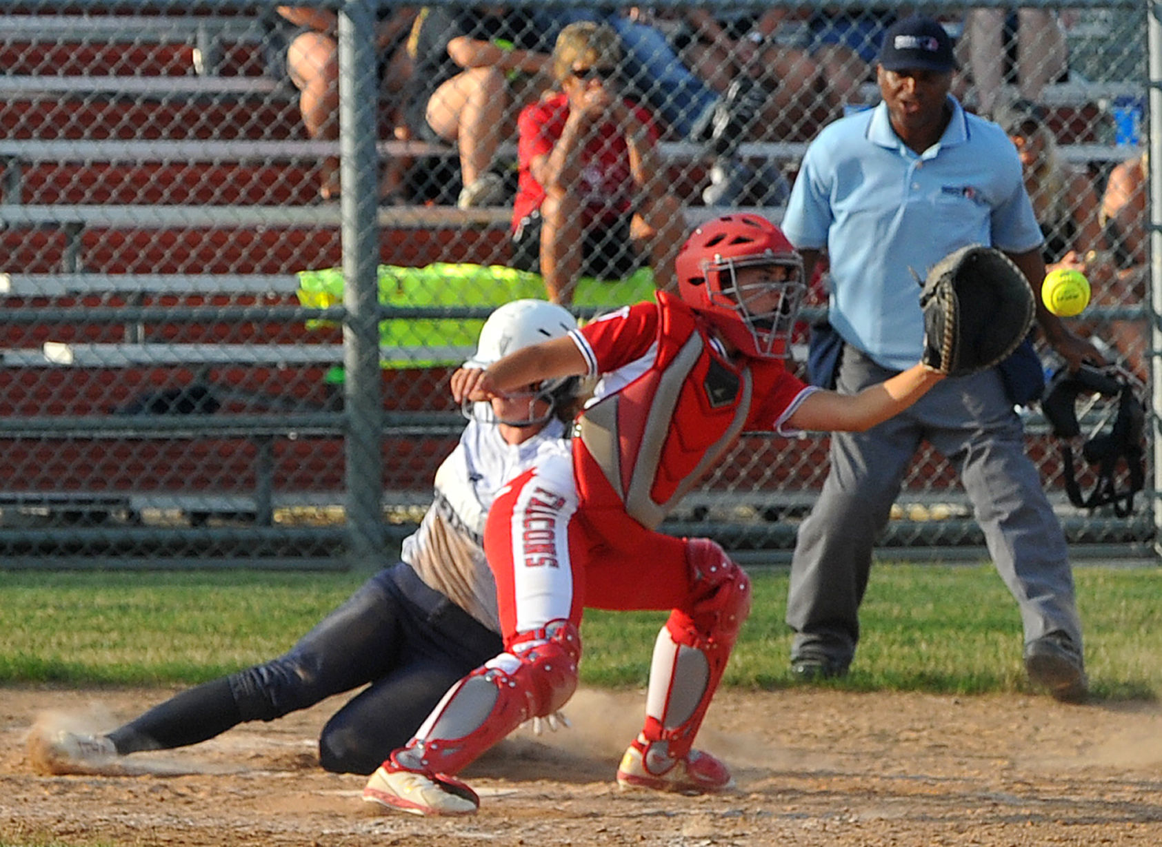 Pleasant Valley at Davenport West softball.